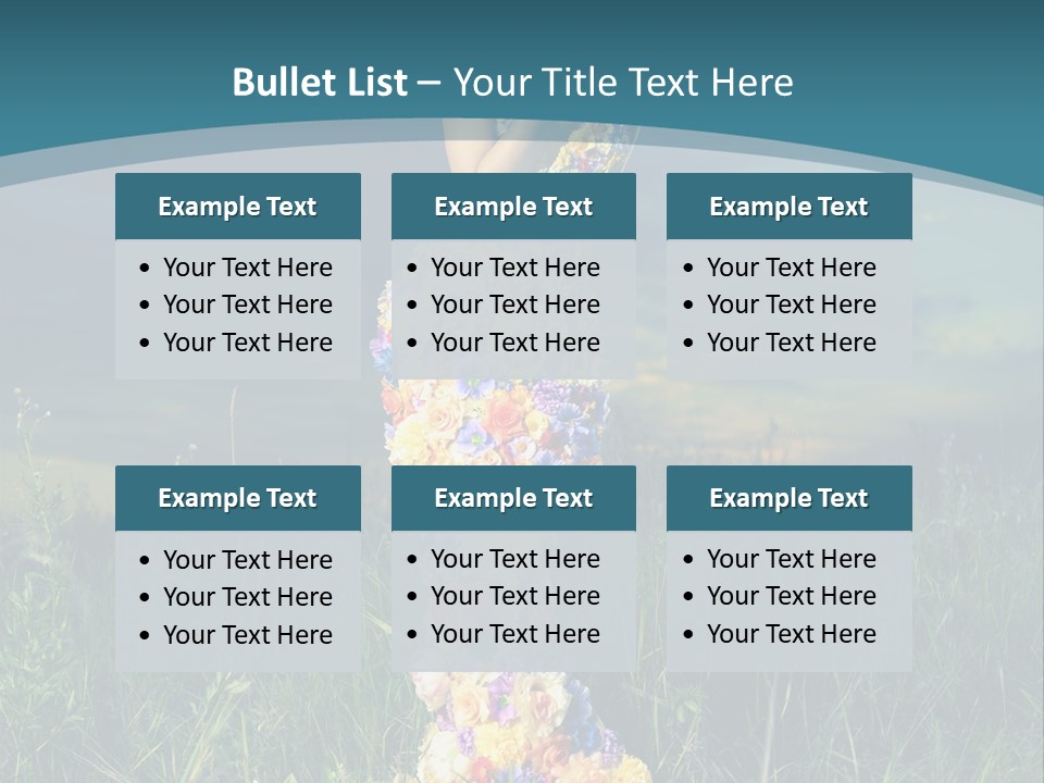 Romantic Dream Look PowerPoint Template
