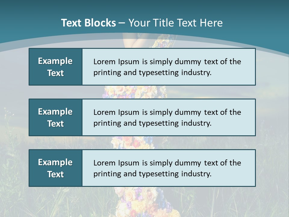 Romantic Dream Look PowerPoint Template
