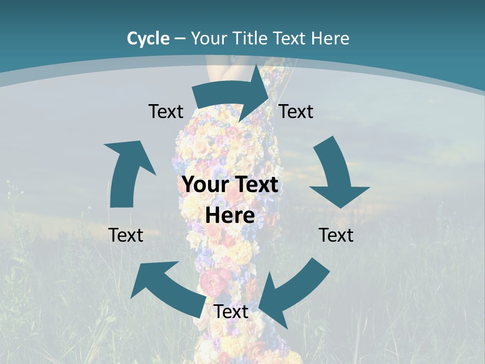 Romantic Dream Look PowerPoint Template