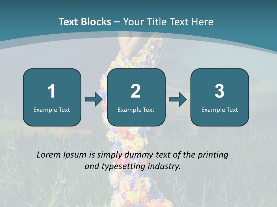 Romantic Dream Look PowerPoint Template