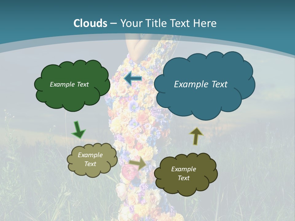 Romantic Dream Look PowerPoint Template