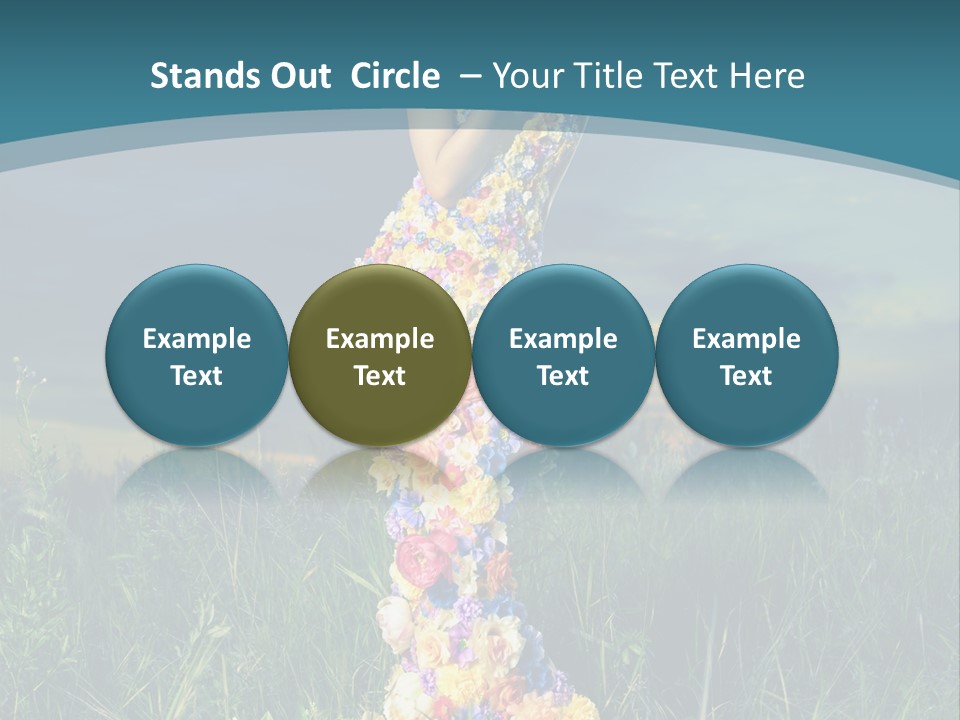 Romantic Dream Look PowerPoint Template