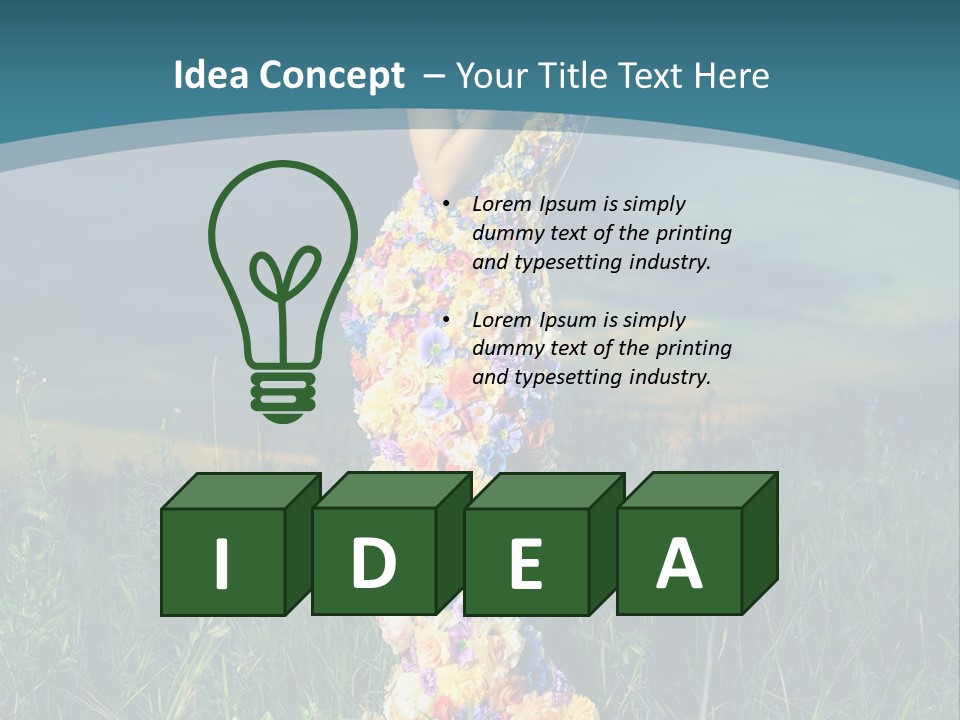 Romantic Dream Look PowerPoint Template