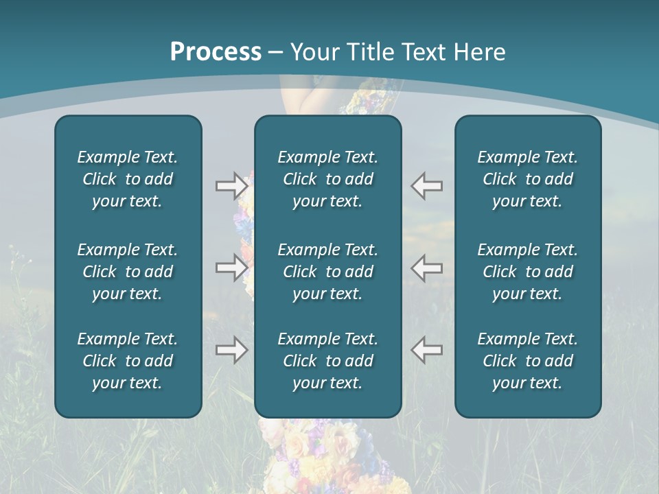 Romantic Dream Look PowerPoint Template