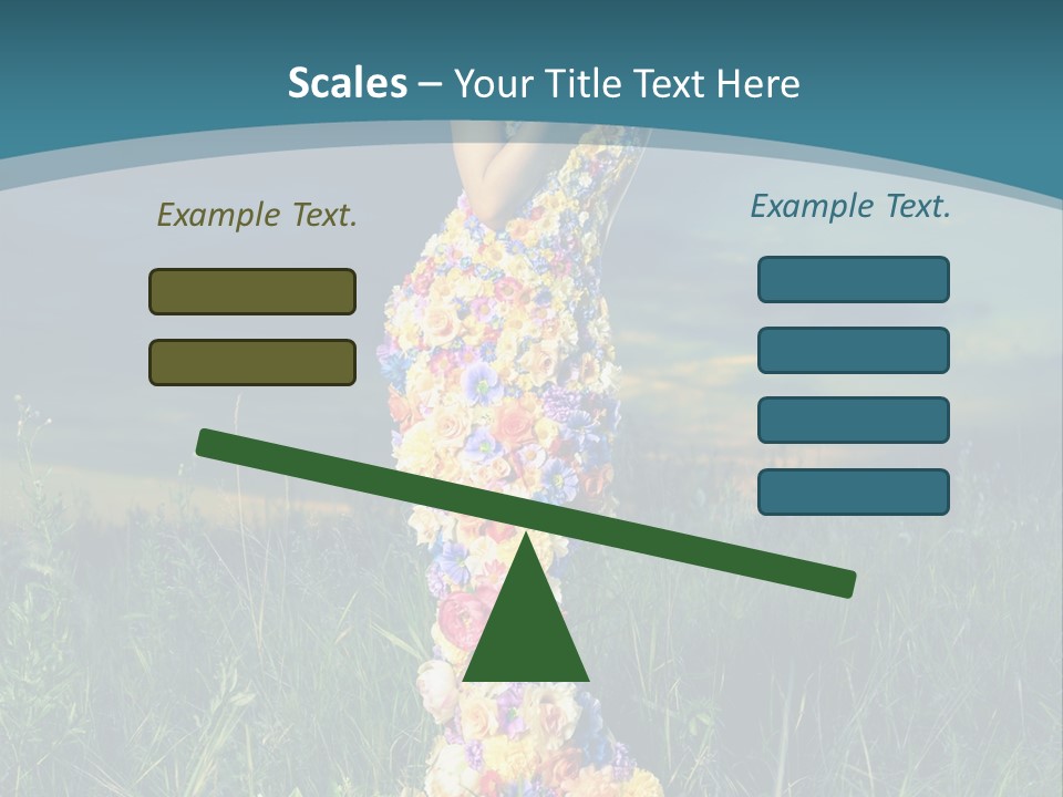 Romantic Dream Look PowerPoint Template