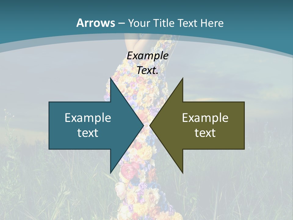 Romantic Dream Look PowerPoint Template