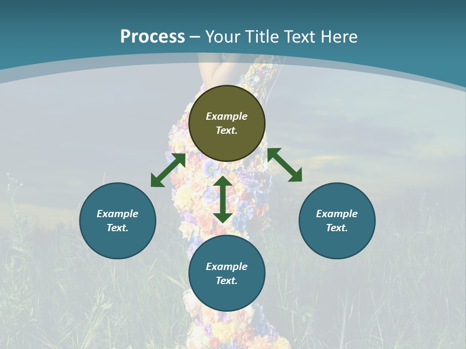 Romantic Dream Look PowerPoint Template