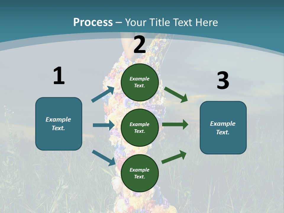 Romantic Dream Look PowerPoint Template