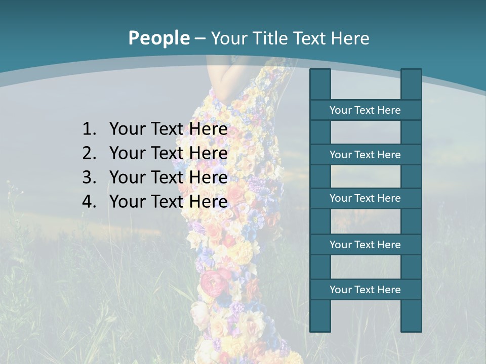 Romantic Dream Look PowerPoint Template