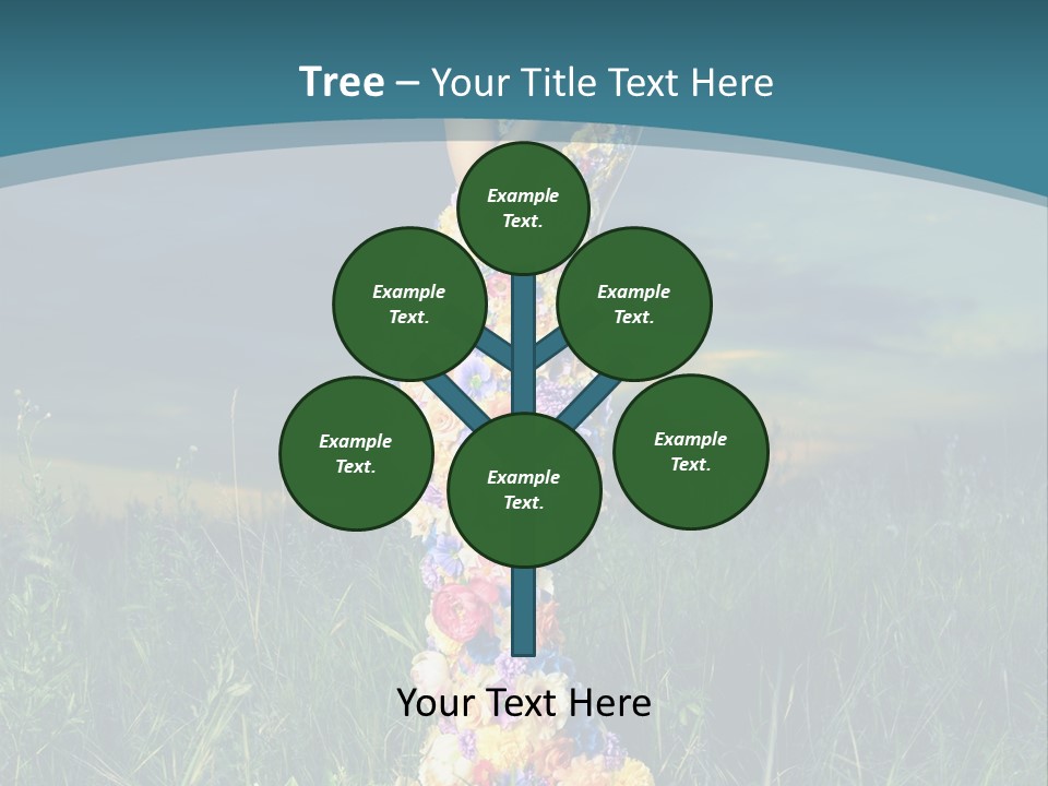 Romantic Dream Look PowerPoint Template