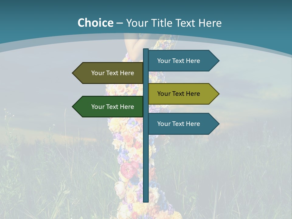 Romantic Dream Look PowerPoint Template