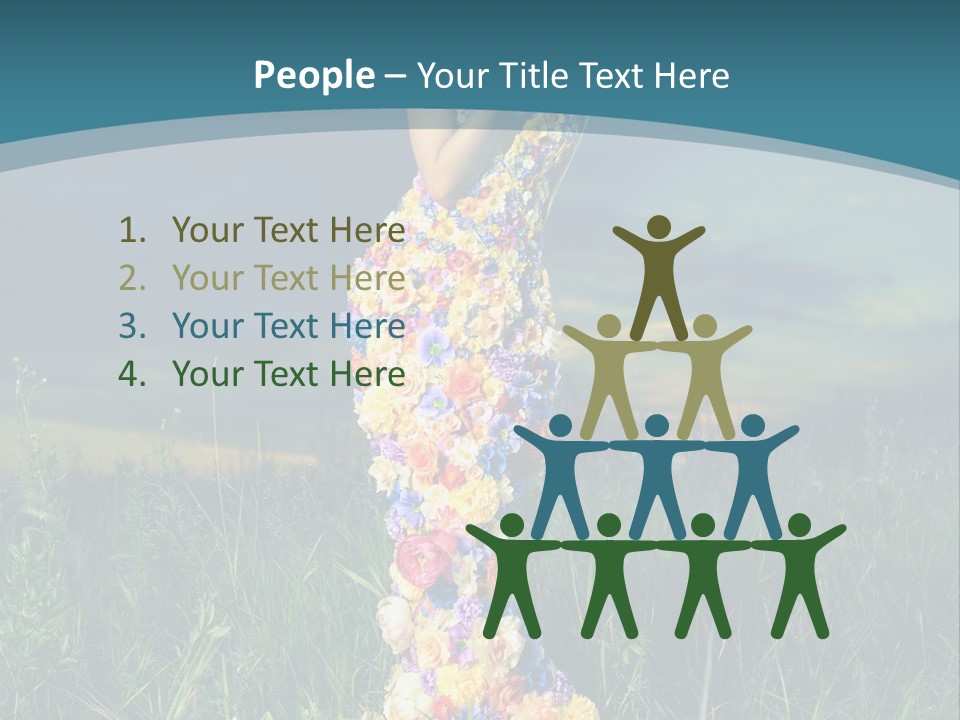 Romantic Dream Look PowerPoint Template