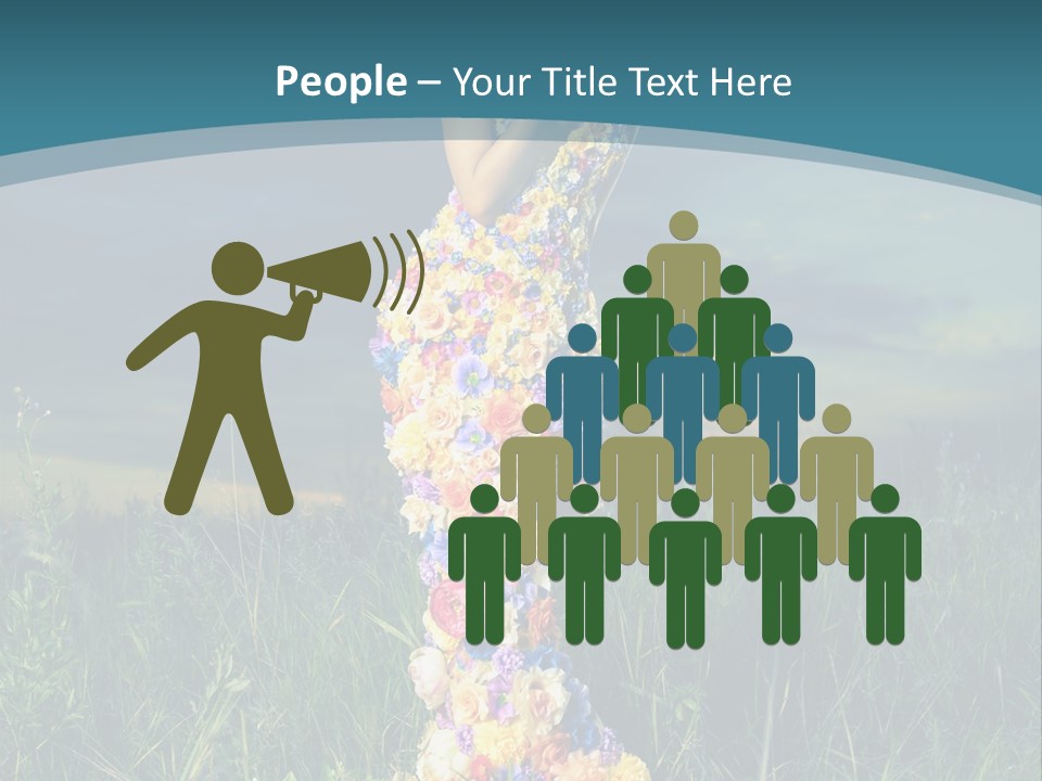 Romantic Dream Look PowerPoint Template