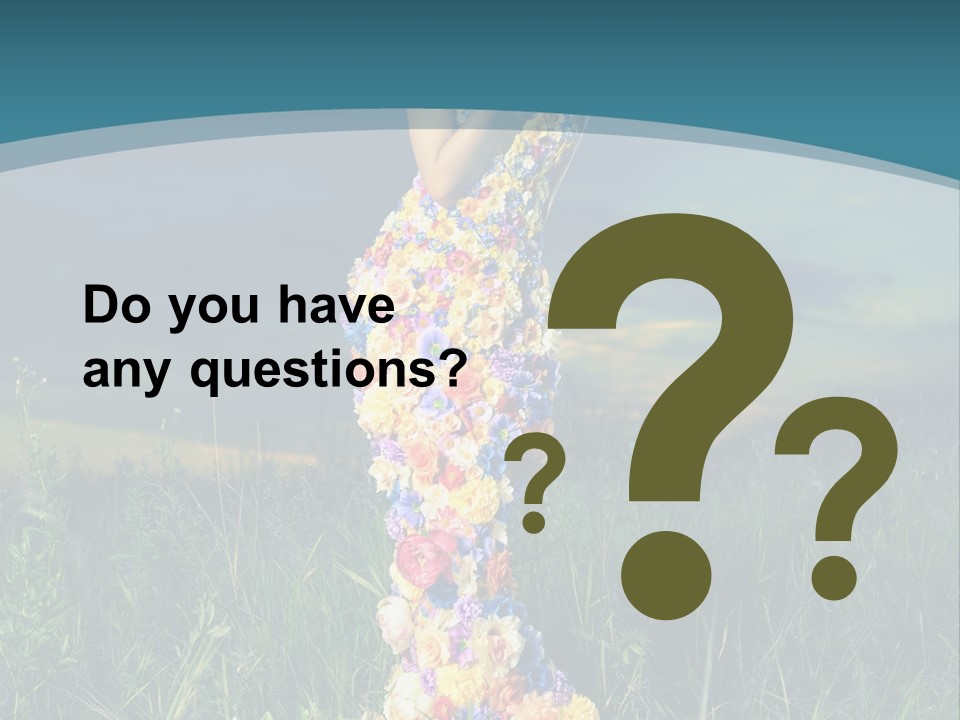 Romantic Dream Look PowerPoint Template