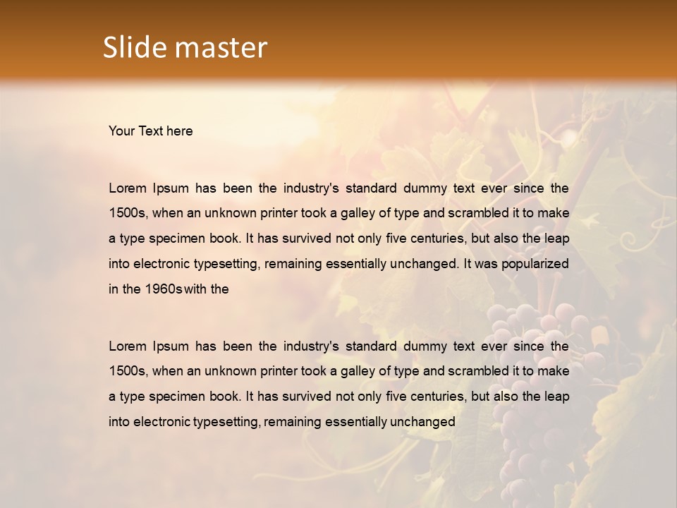 Outdoor Fall Rural PowerPoint Template
