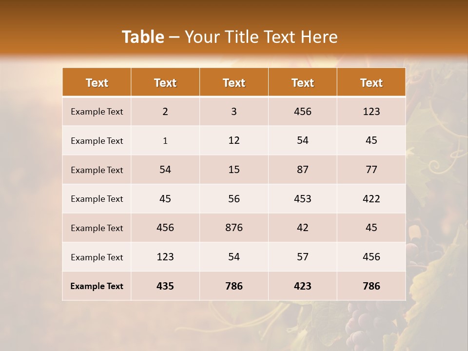 Outdoor Fall Rural PowerPoint Template