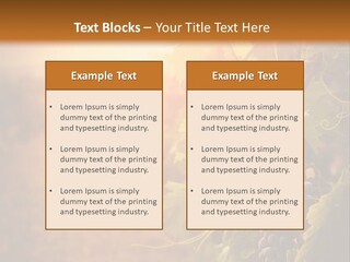Outdoor Fall Rural PowerPoint Template