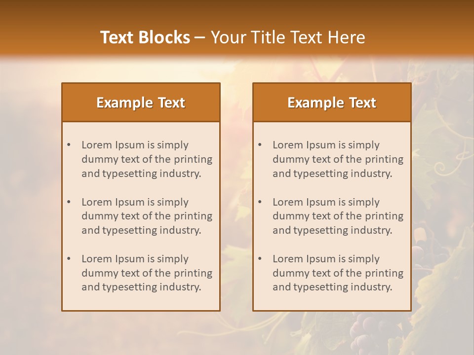 Outdoor Fall Rural PowerPoint Template