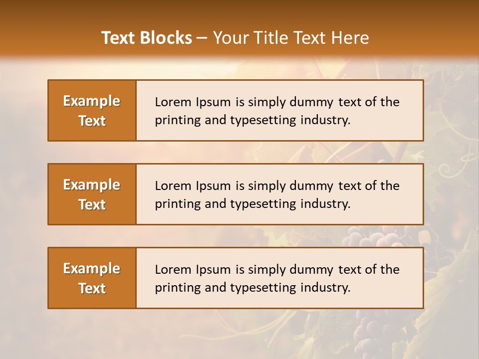Outdoor Fall Rural PowerPoint Template