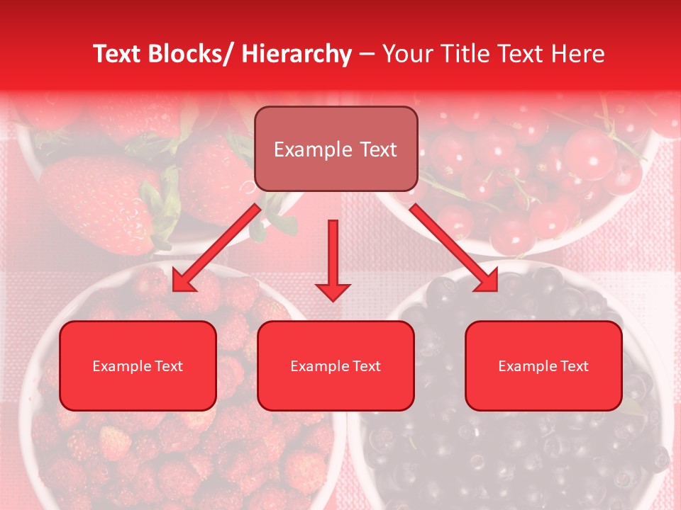 Delicious Blue Ripe PowerPoint Template