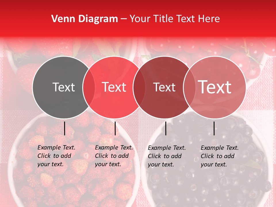 Delicious Blue Ripe PowerPoint Template