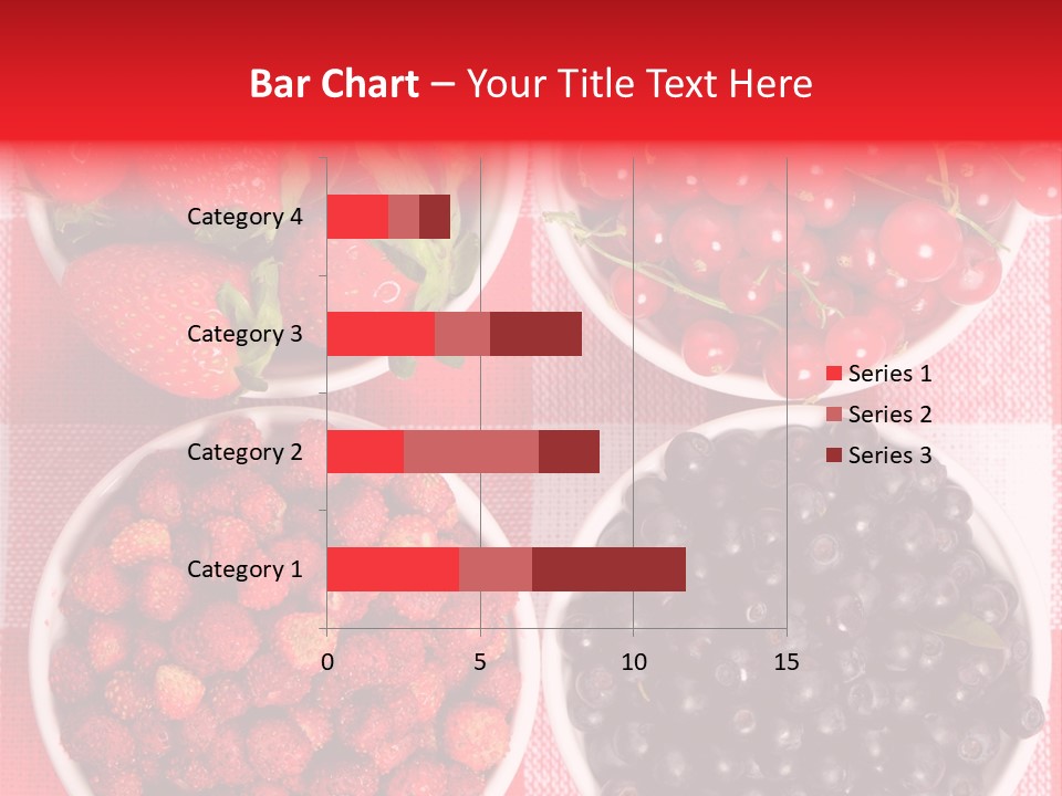 Delicious Blue Ripe PowerPoint Template