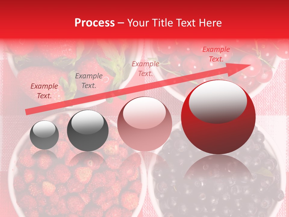 Delicious Blue Ripe PowerPoint Template