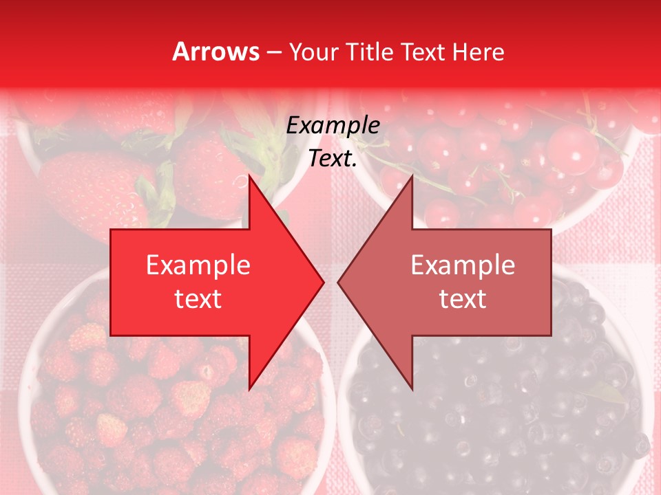 Delicious Blue Ripe PowerPoint Template