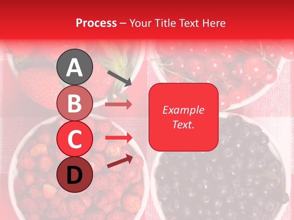 Delicious Blue Ripe PowerPoint Template