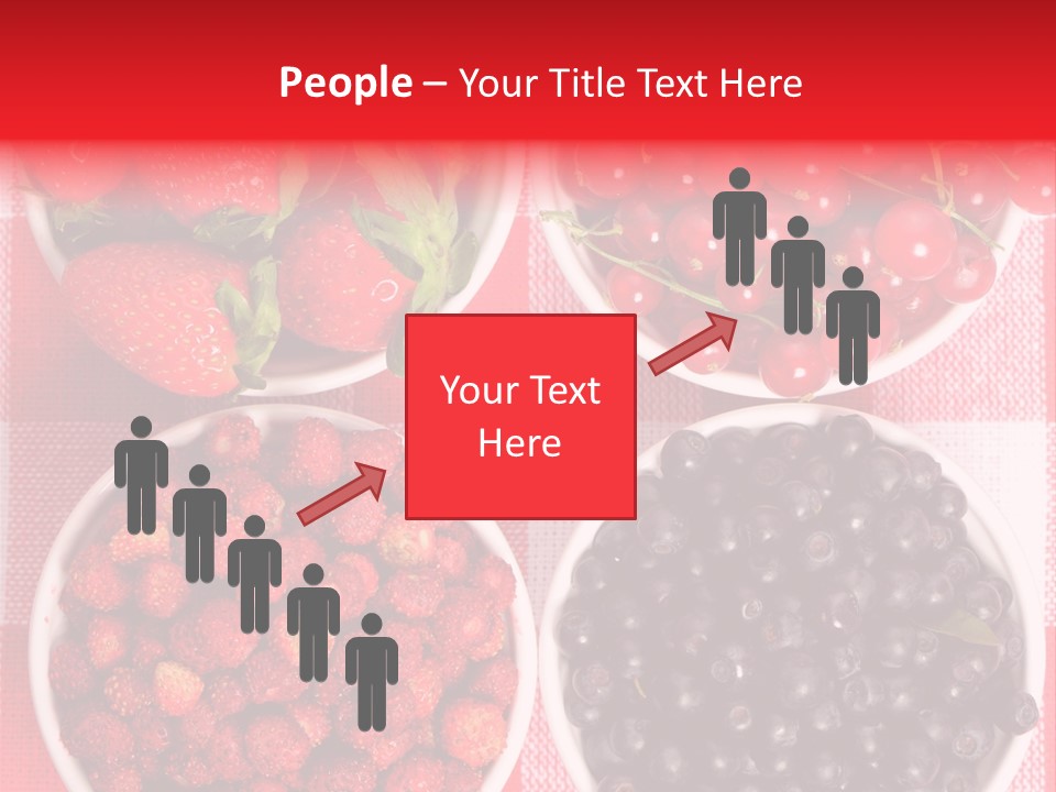 Delicious Blue Ripe PowerPoint Template