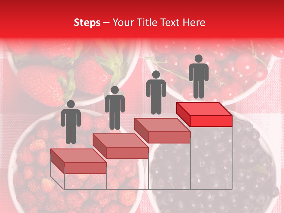 Delicious Blue Ripe PowerPoint Template