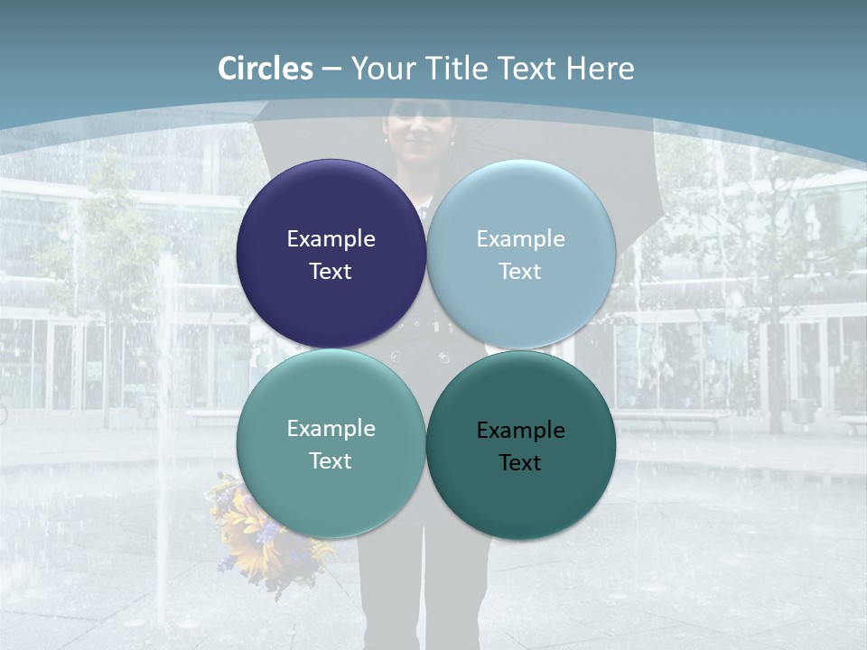 Young Water Sky PowerPoint Template