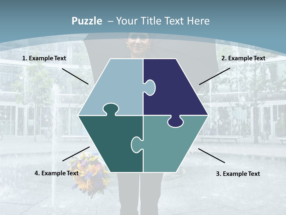 Young Water Sky PowerPoint Template