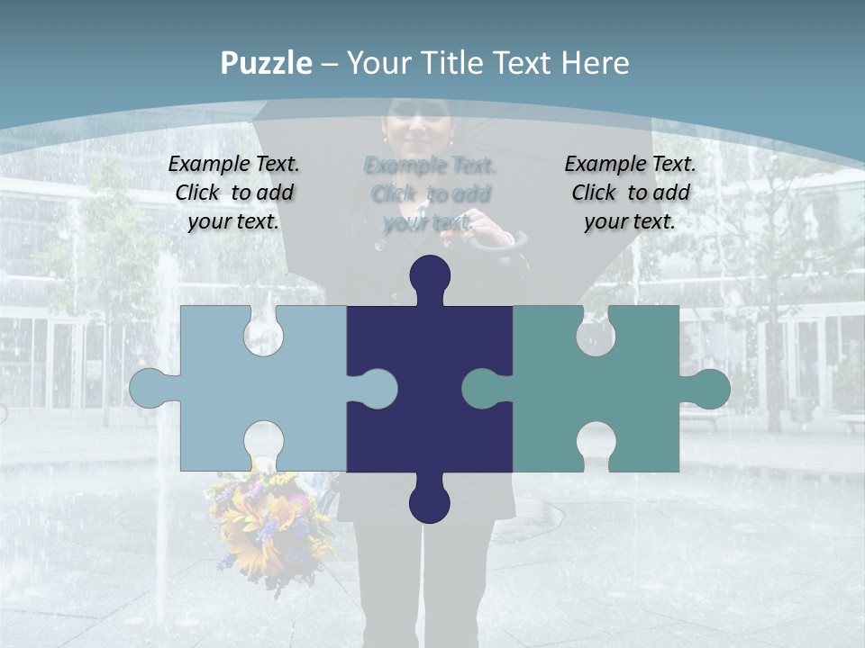 Young Water Sky PowerPoint Template