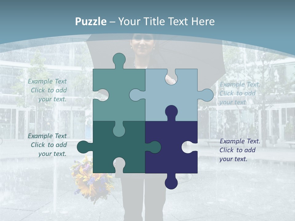 Young Water Sky PowerPoint Template