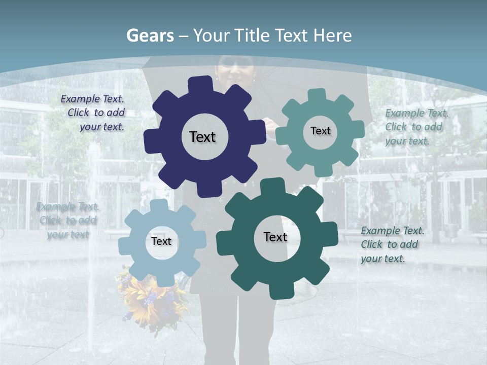 Young Water Sky PowerPoint Template