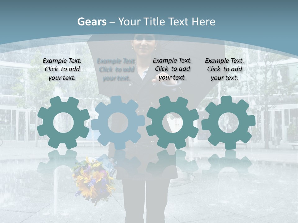 Young Water Sky PowerPoint Template