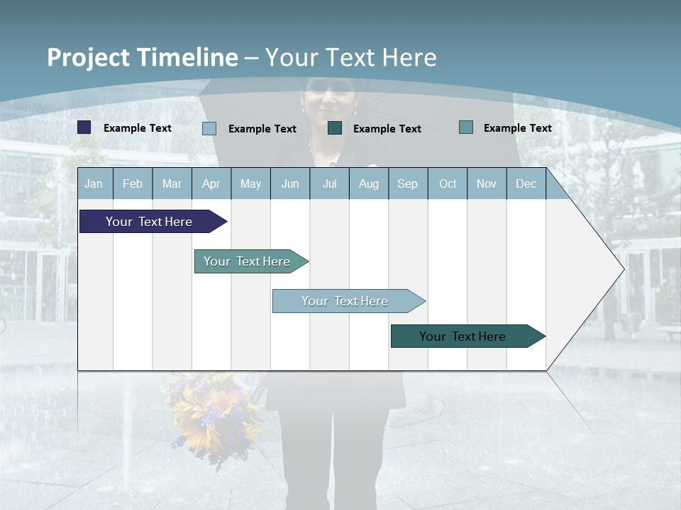 Young Water Sky PowerPoint Template