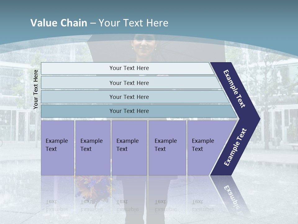 Young Water Sky PowerPoint Template