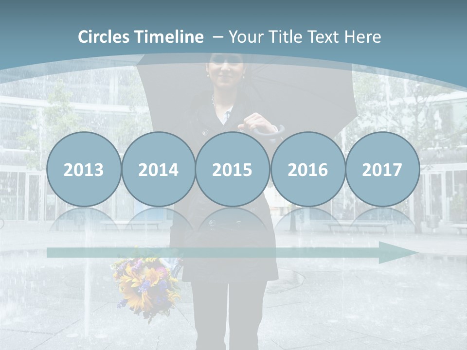 Young Water Sky PowerPoint Template