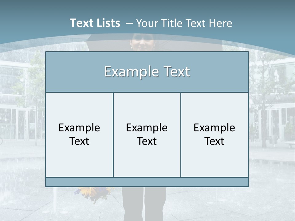 Young Water Sky PowerPoint Template