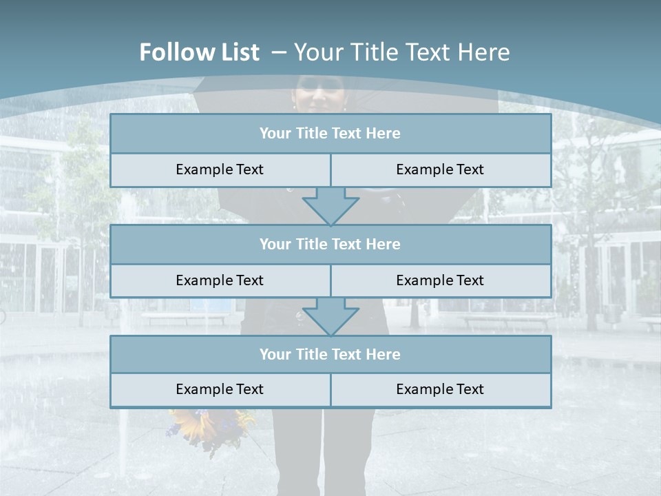 Young Water Sky PowerPoint Template