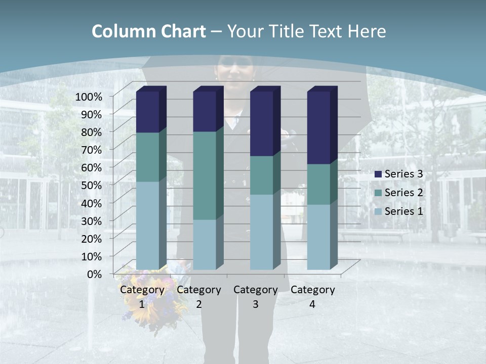 Young Water Sky PowerPoint Template