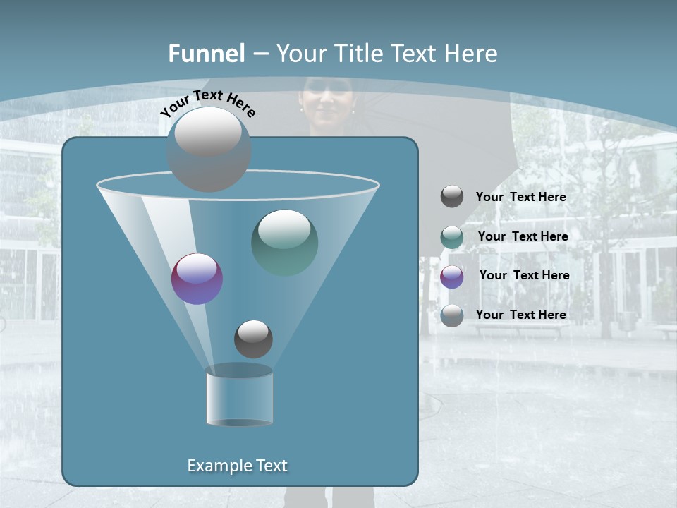 Young Water Sky PowerPoint Template