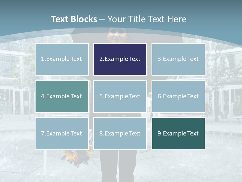 Young Water Sky PowerPoint Template