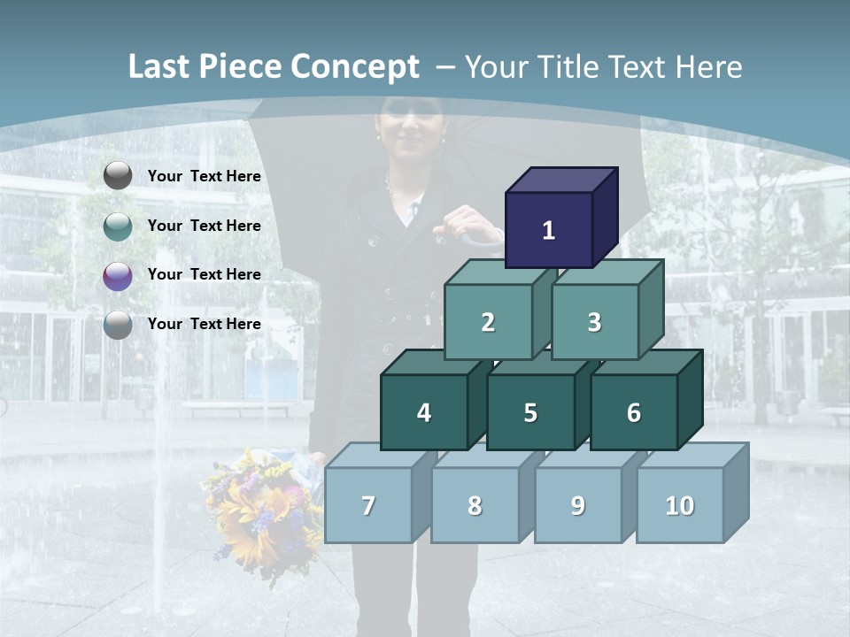 Young Water Sky PowerPoint Template