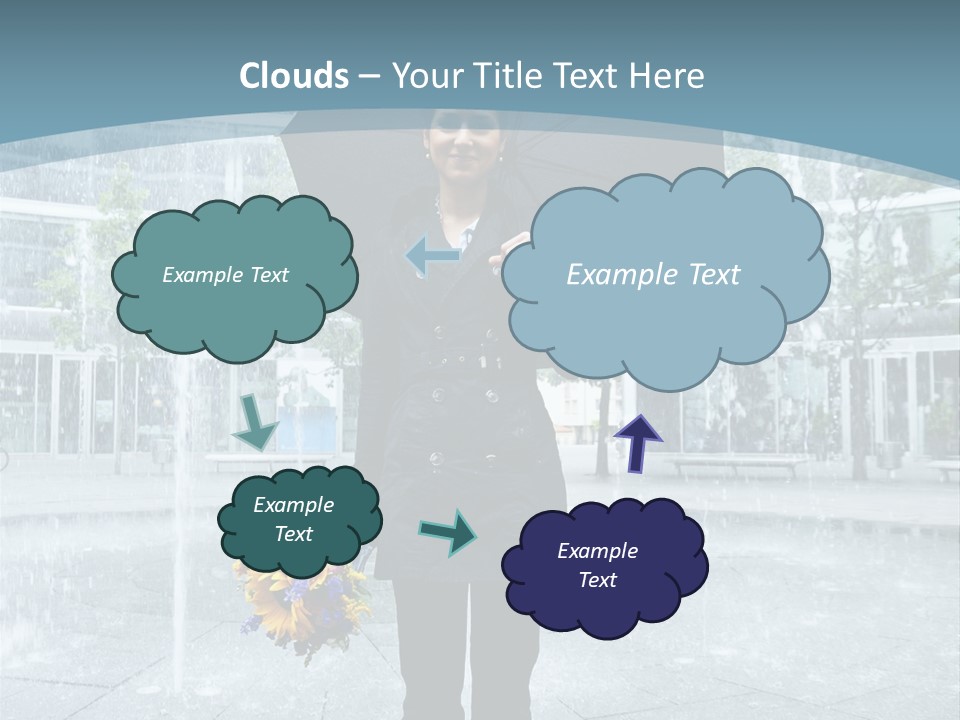 Young Water Sky PowerPoint Template