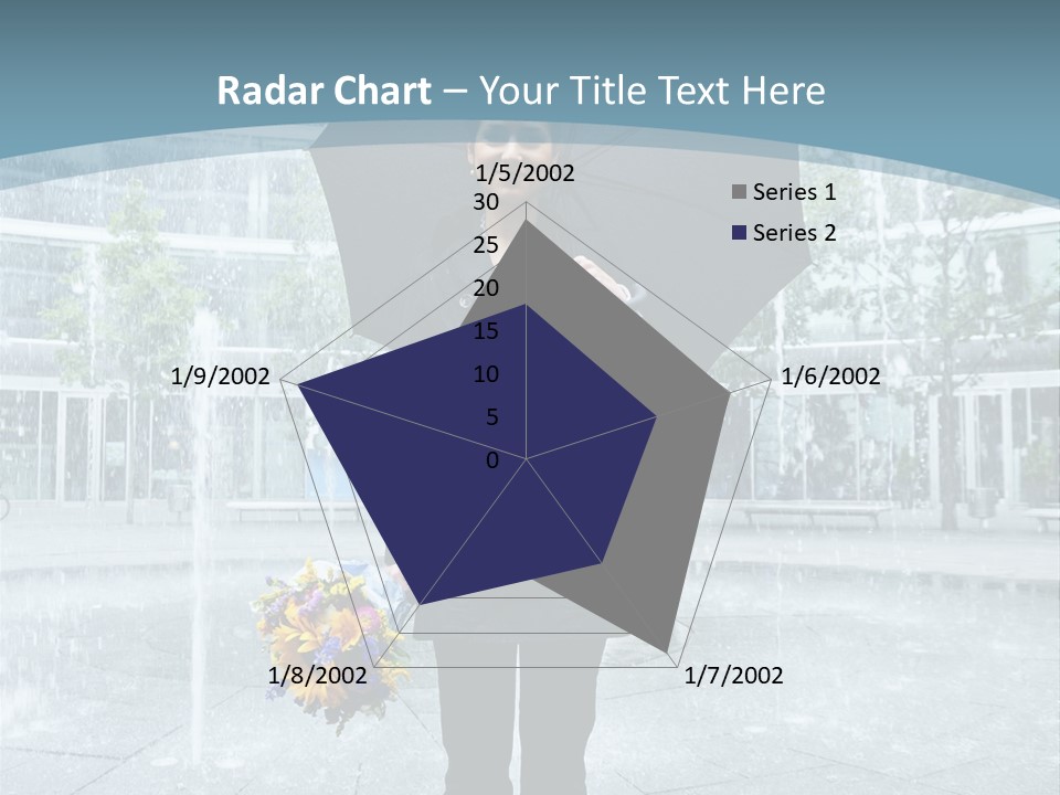 Young Water Sky PowerPoint Template