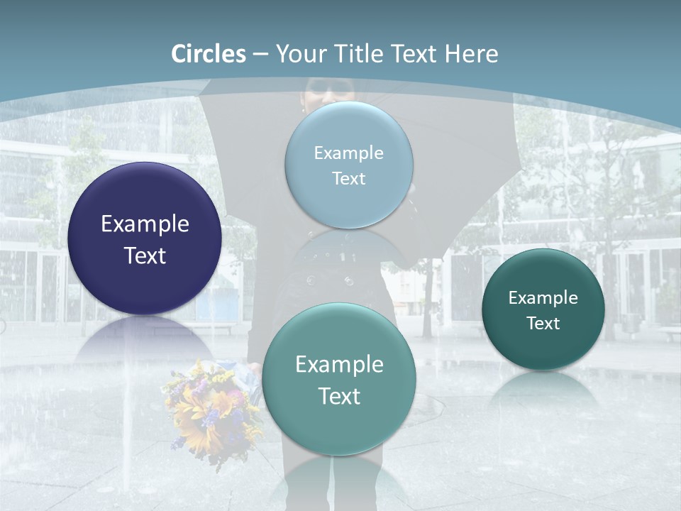 Young Water Sky PowerPoint Template