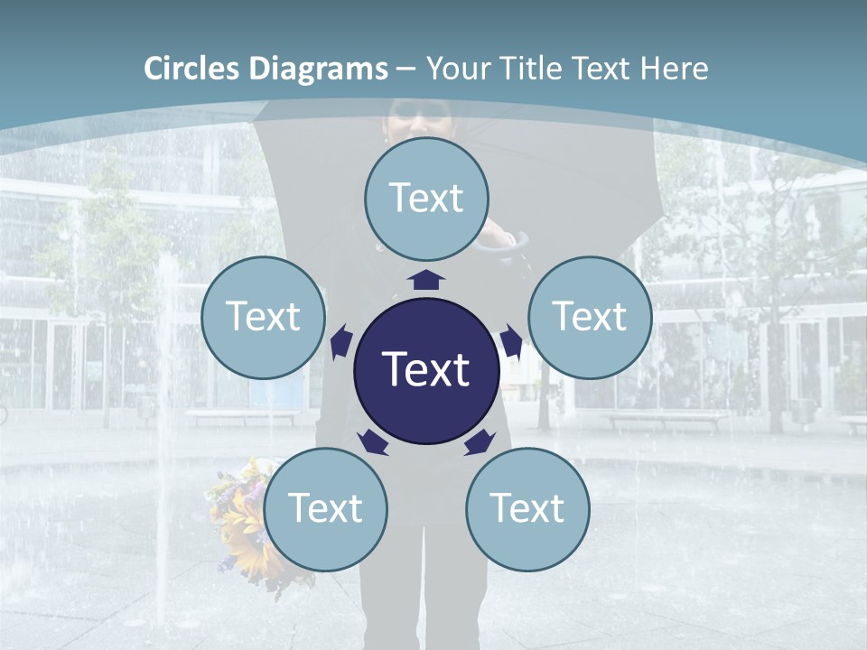 Young Water Sky PowerPoint Template